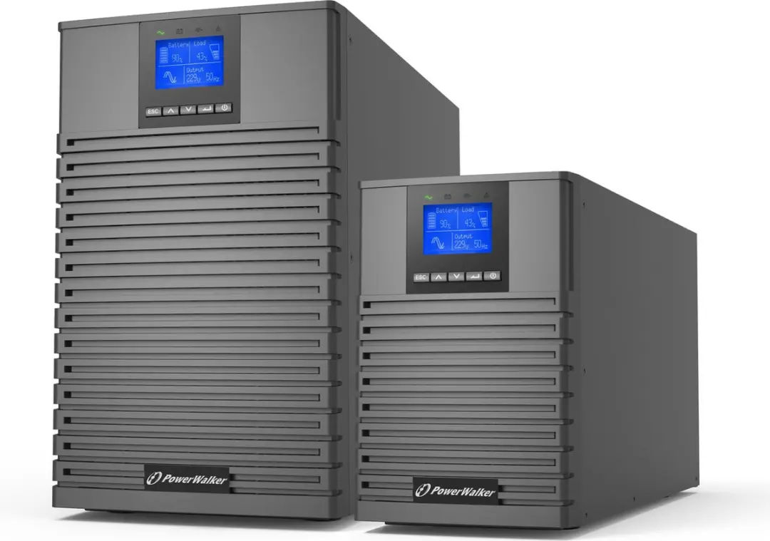 PowerWalker VFI 3000 ICT IoT UPS 3000W - 9 Stopcontacten - Zwart