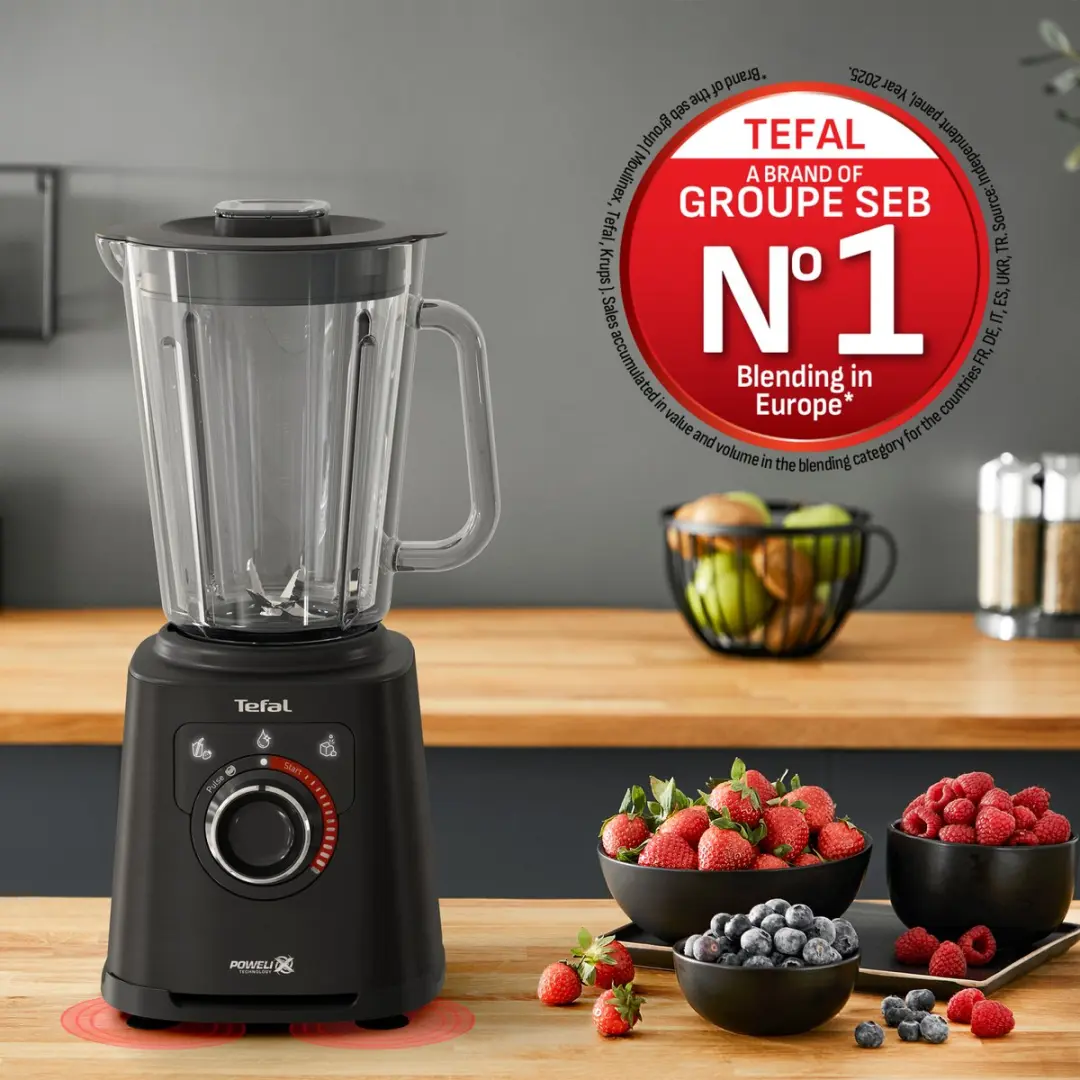 Tefal PerfectMix+ BL87G8 Blender 1200W - 2L - Zwart