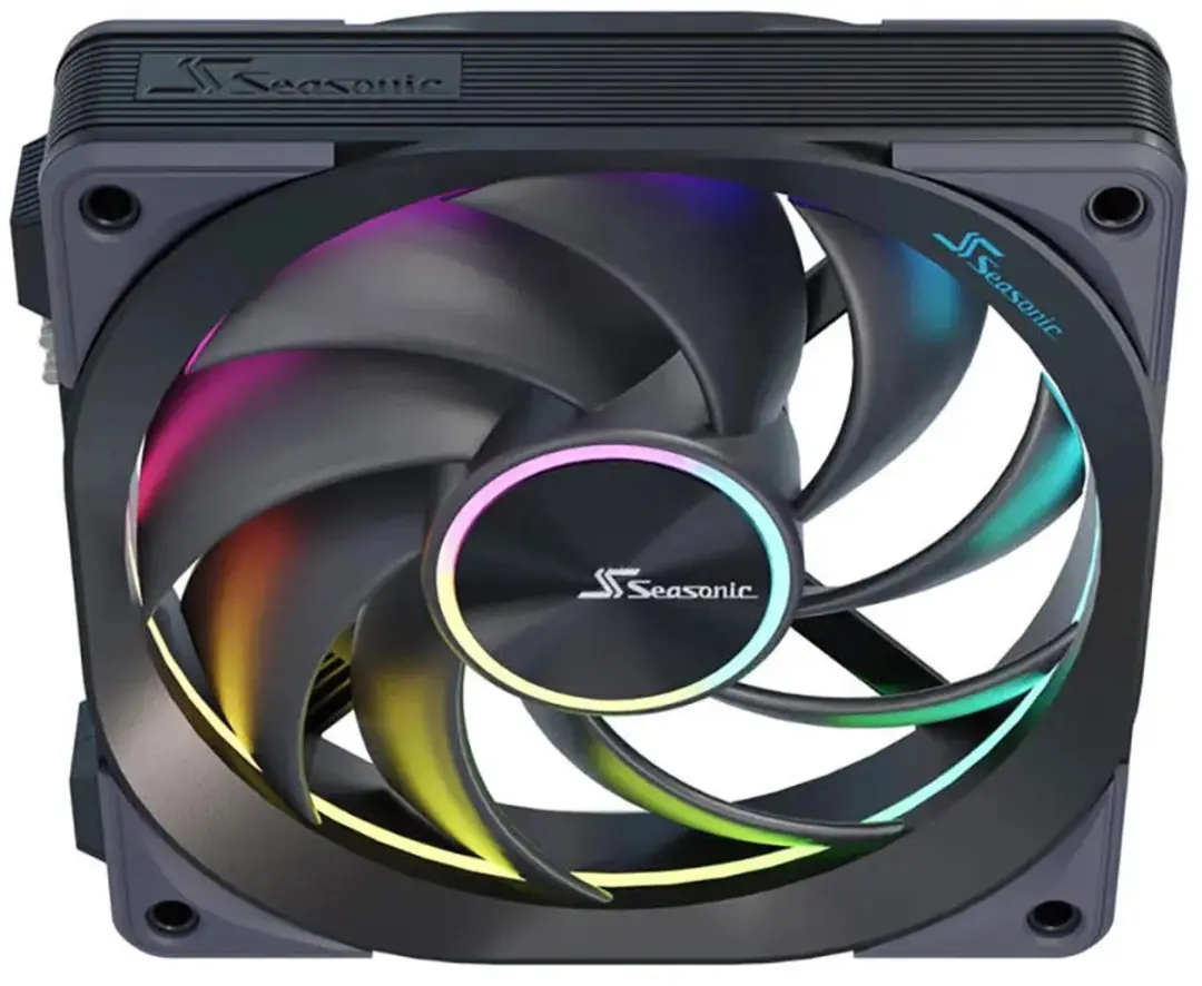 Seasonic MagFlow 1225 ARGB Ventilator - 3 Stuks - Multicolor