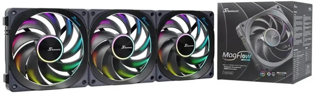 Seasonic MagFlow 1225 ARGB Ventilator