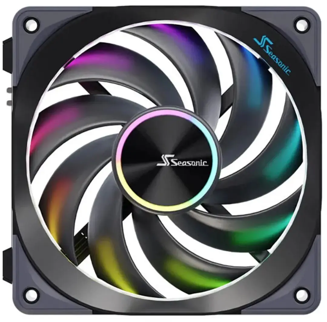 Seasonic MagFlow 1225 ARGB Ventilator - 3 Stuks - Multicolor