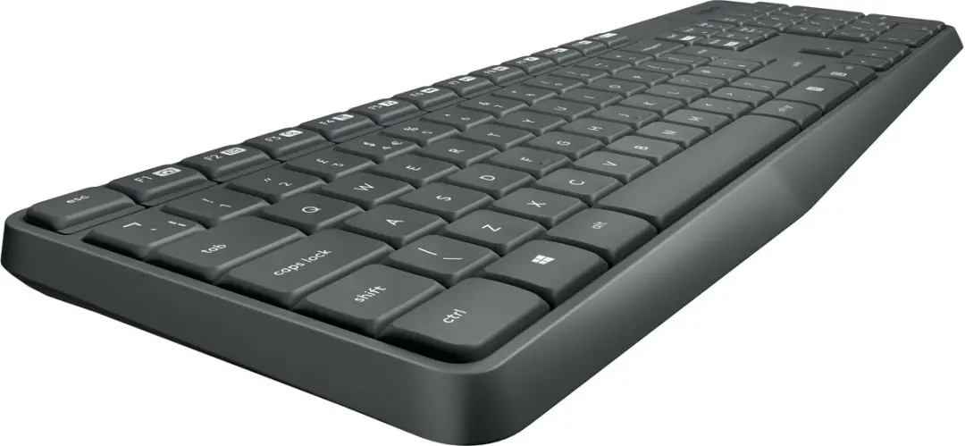 Logitech MK235 Toetsenbord en Muis Combinatie - Frans AZERTY - Grijs
