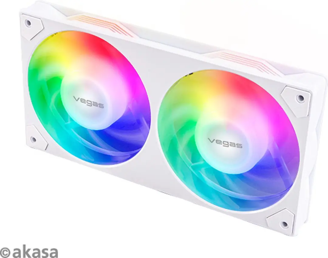 Akasa Vegas A24 AK-FN112-WH ARGB Ventilator 125mm