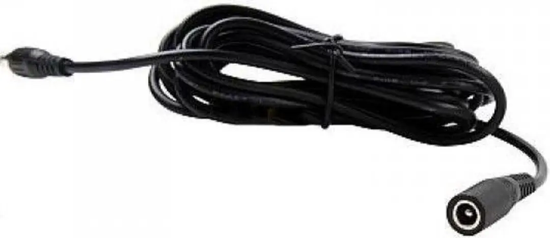 Foscam Voeding Verlengkabel 12V 12m - 5.5x2.1mm - Zwart