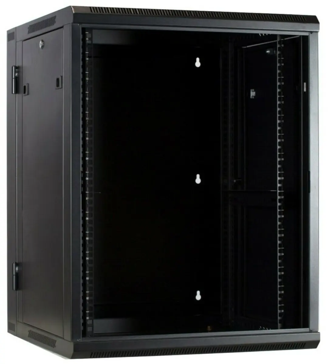 DSIT DS6615-DOUBLE Wandkast 19 inch 600x600x770mm - Zwart