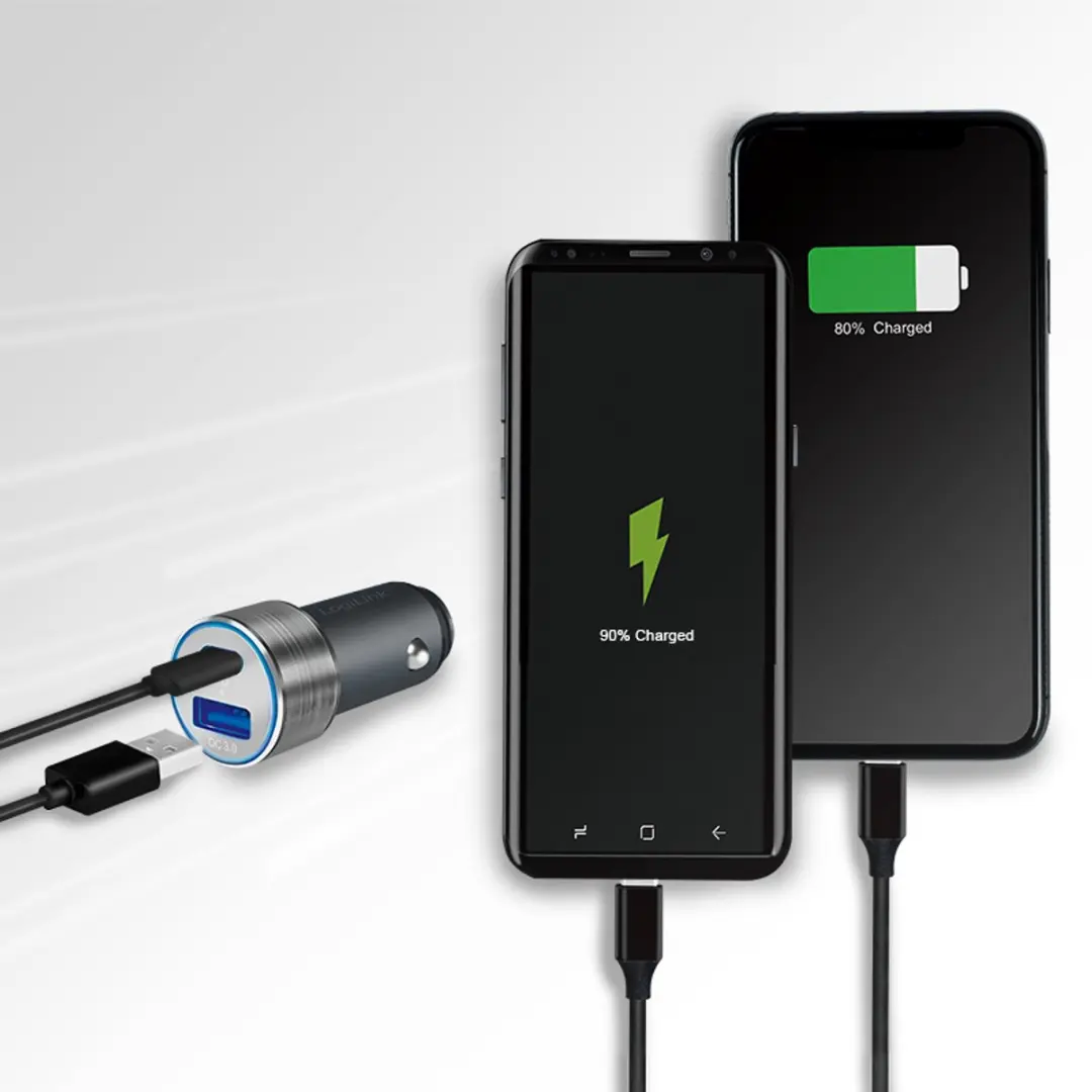 Logilink PA0252 USB Oplader 36W - USB-A & USB-C