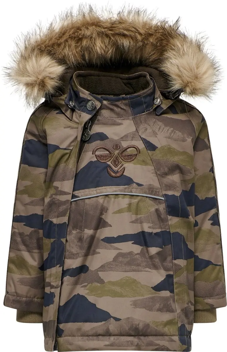 Hummel Hmljessie Jacket 211653 Kinderjas - 86 Chocolate Chip