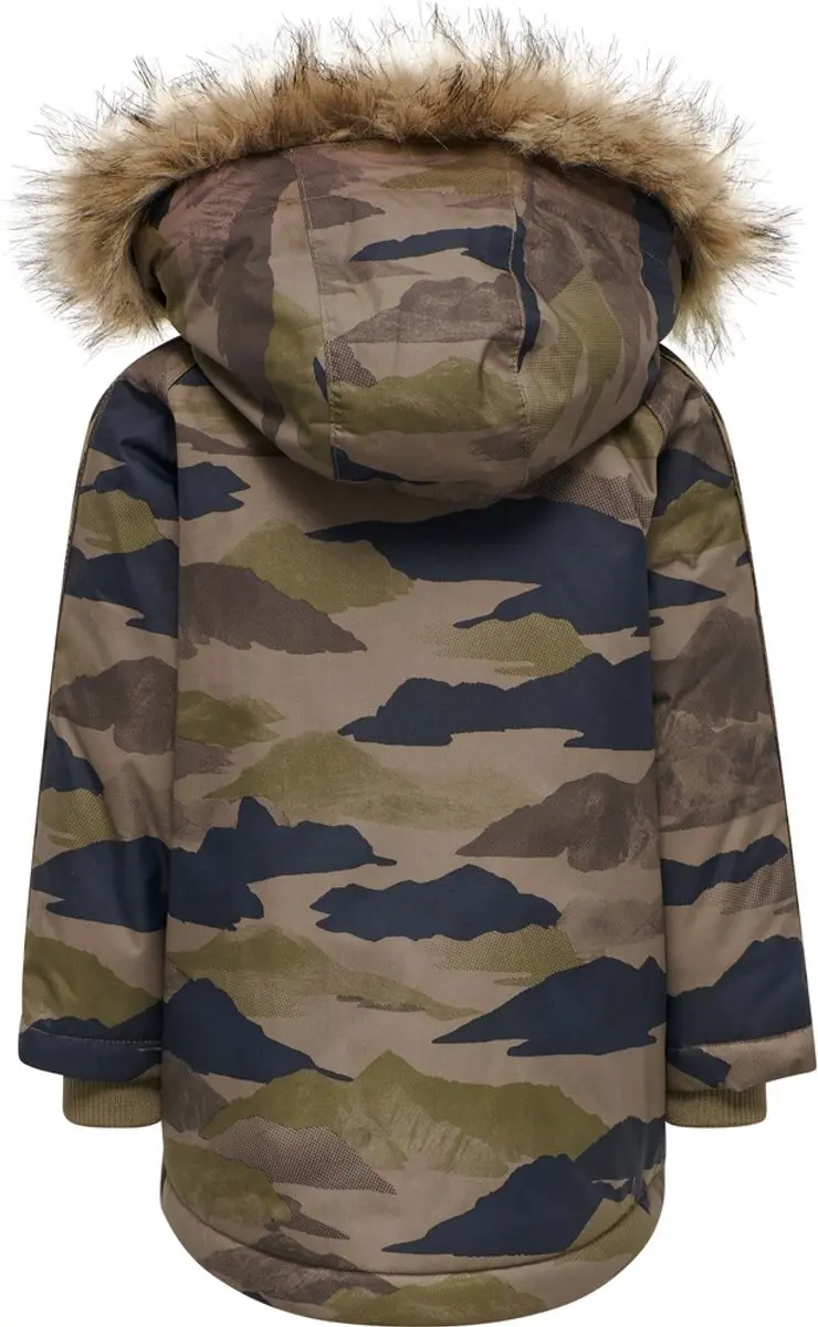 Hummel Hmljessie Jacket 211653 Kinderjas - 86 Chocolate Chip