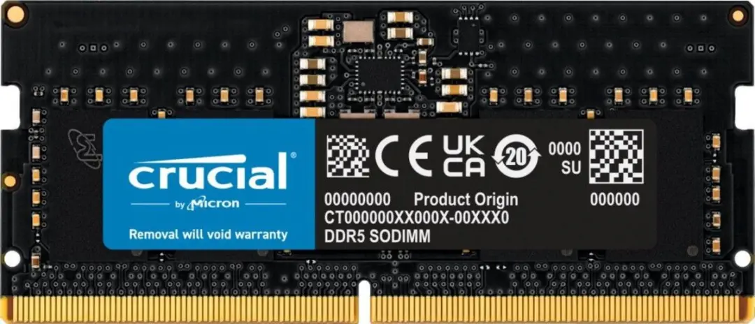 Crucial CT8G48C40S5T DDR5 Geheugen 8GB