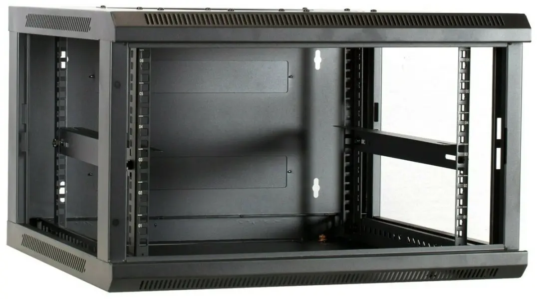 DSIT DS6606 Serverkast 6U 19 inch - 600x600x368mm Zwart
