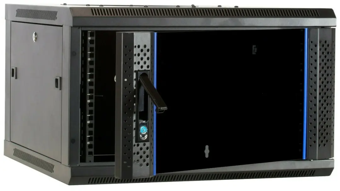 DSIT DS6606 Serverkast 6U 19 inch - 600x600x368mm Zwart