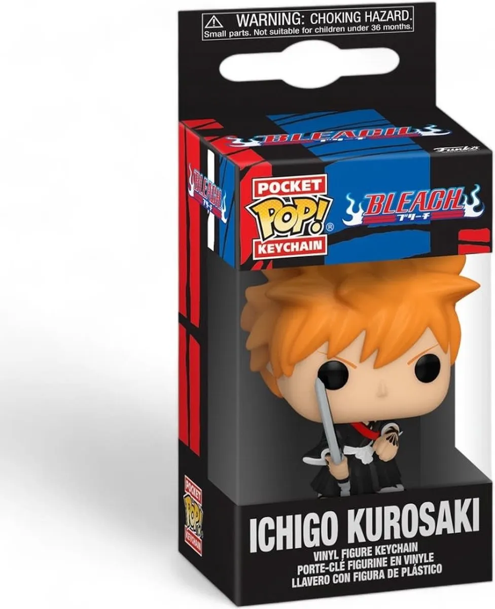 Funko Pop! Ichigo Kurosaki Keychain - Multi