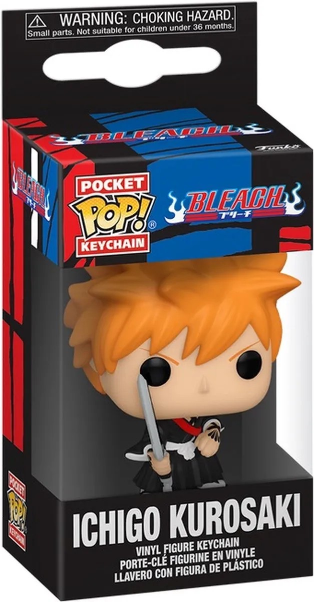 Funko Pop! Ichigo Kurosaki Keychain - Multi