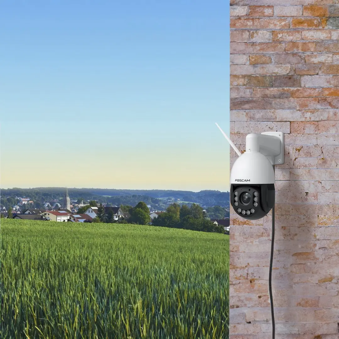 Foscam SD4H Buitencamera 2K PTZ - Nachtzicht 200m - Zwart - afbeelding 6 van 6