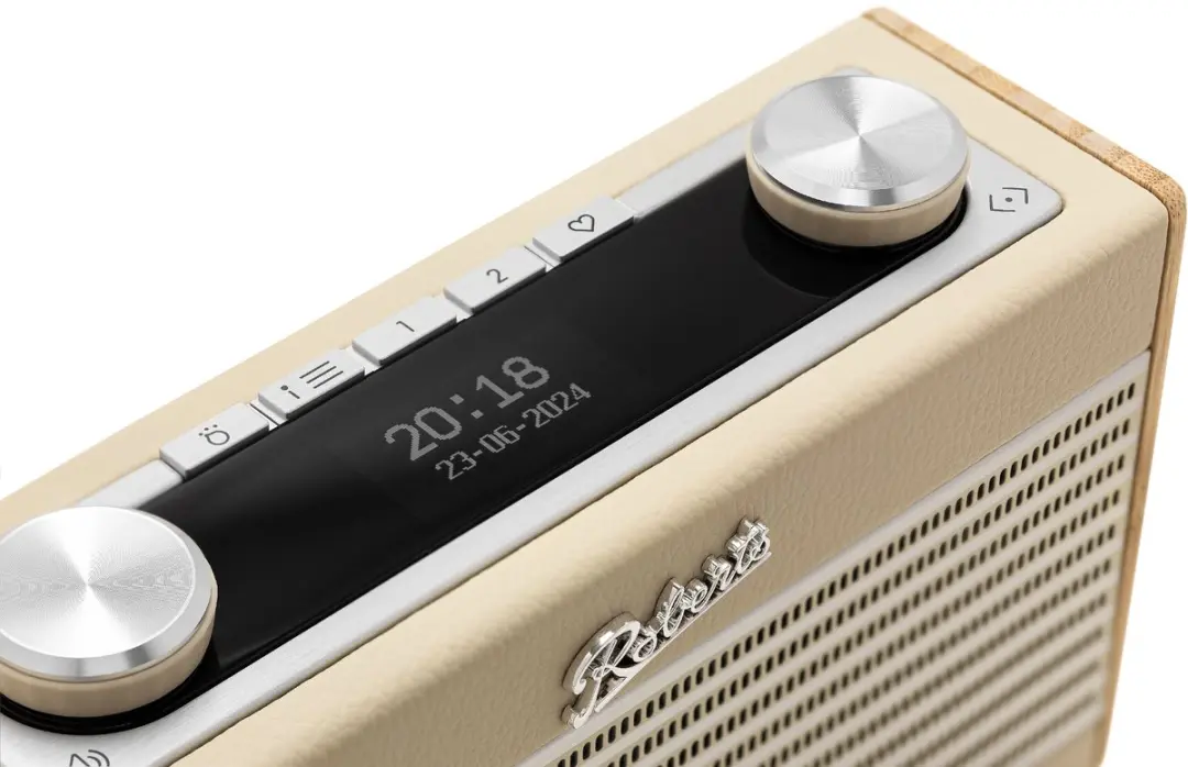 Roberts Rambler Uno DAB+ Radio - Bluetooth - OLED - Crème Pastel
