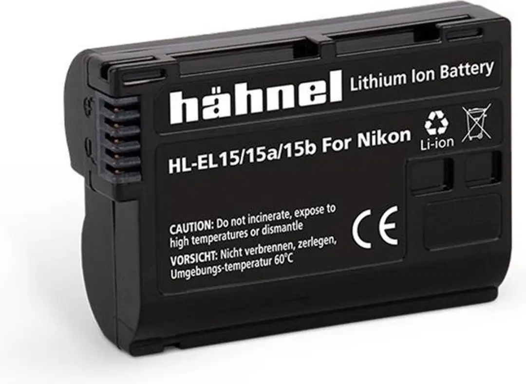 Hähnel HL-EL15 Accu 1650mAh - Nikon EN-EL15