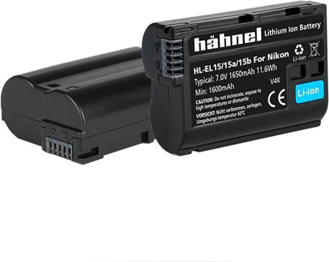 Hähnel HL-EL15 Accu 1650mAh - Nikon EN-EL15