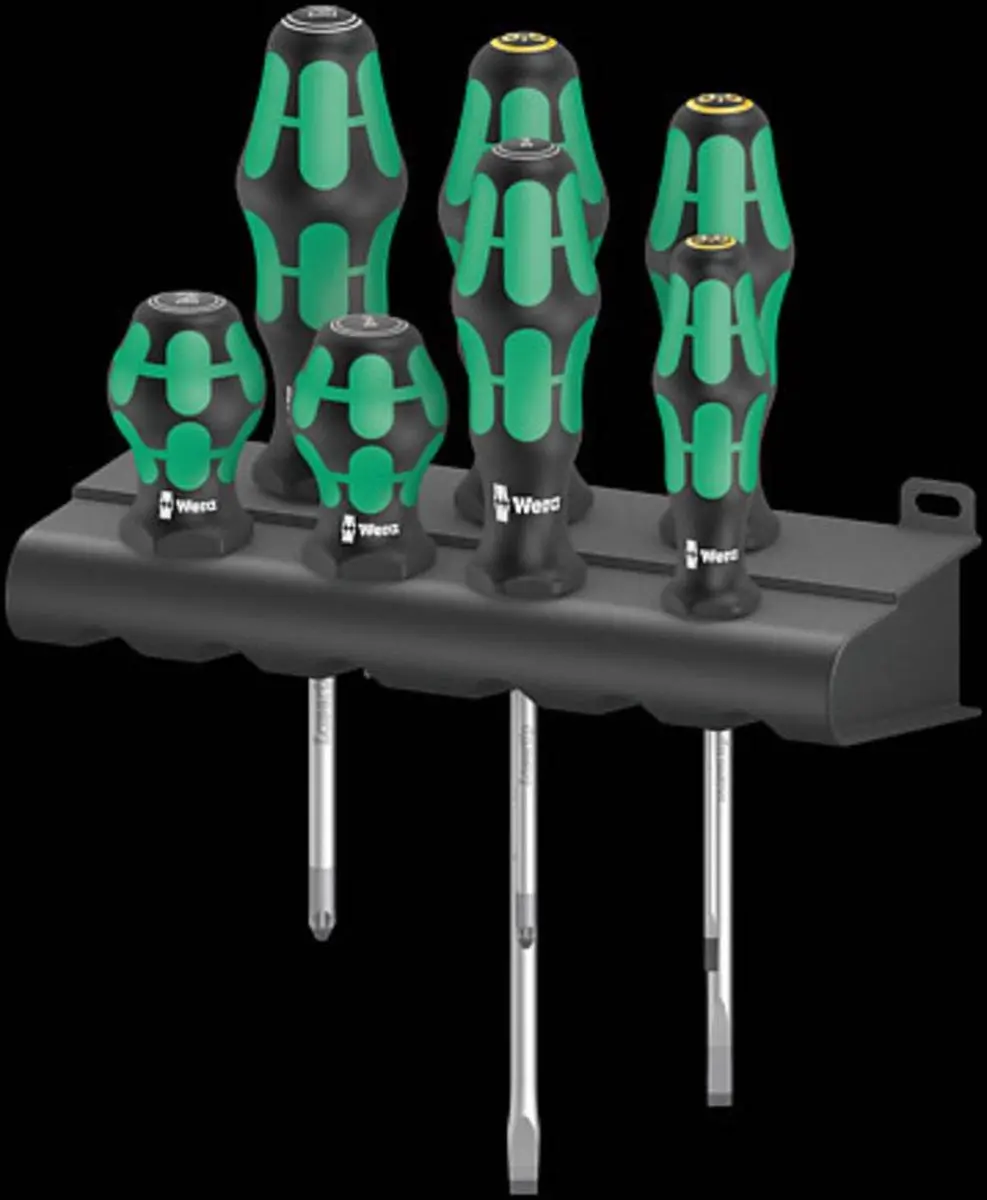 Wera 300/7 Mix 2 Elektronica Schroevendraaierset - 7-delig