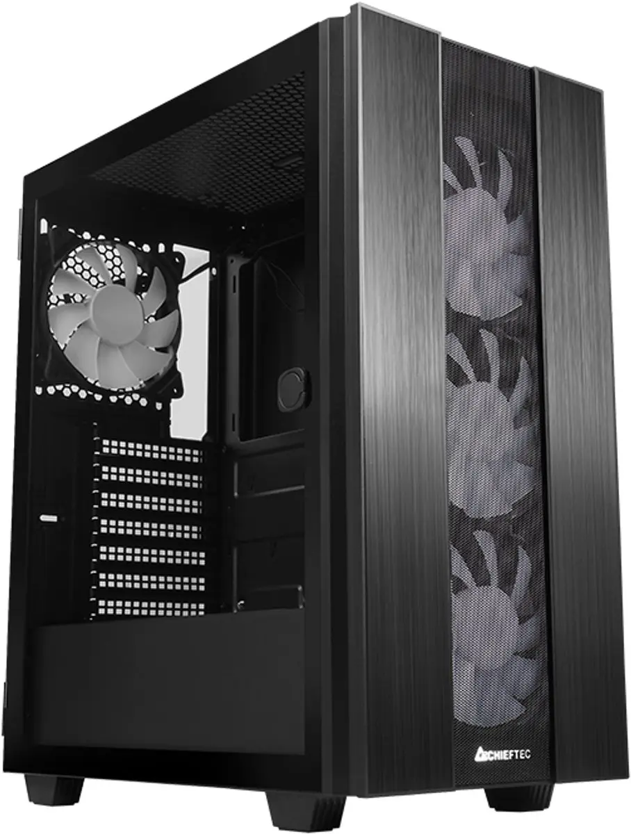 Chieftec HUNTER 2 ATX Behuizing - ARGB - Zwart
