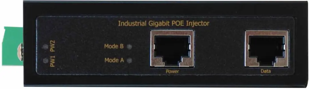 LevelOne IGP-0102 PoE Injector Gigabit Ethernet - Zwart