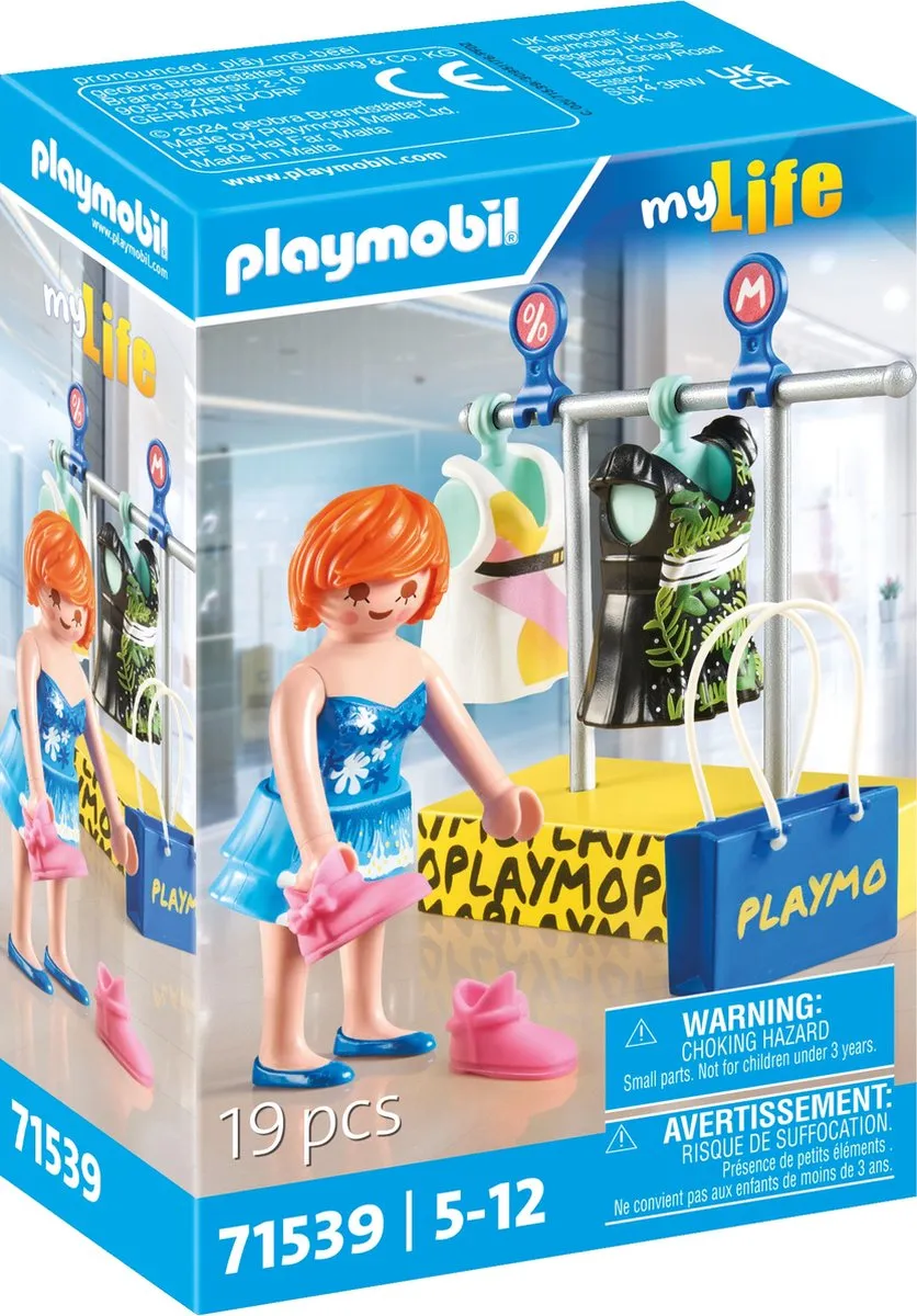Playmobil My Life Kleding Winkelen 71539