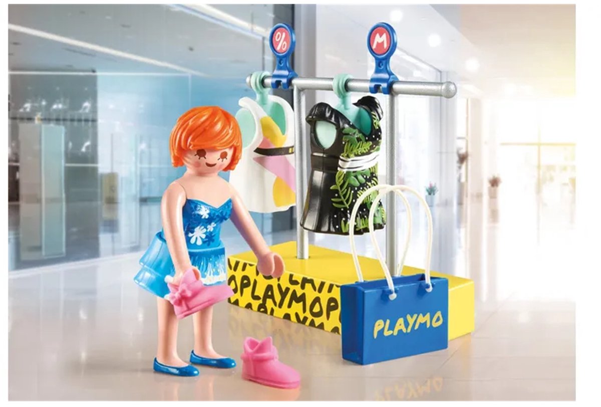 PLAYMOBIL My Life Kleding winkelen - 71539