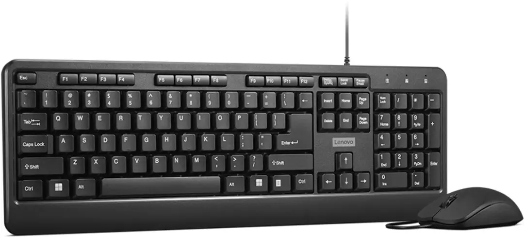 Lenovo GX31L52655 Toetsenbord met Muis - Amerikaans Layout - Zwart