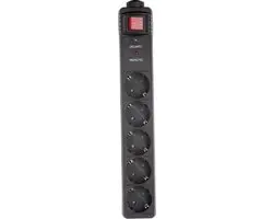 EnerGenie SPG5-C-15 Stekkerdoos 5x - Zwart
