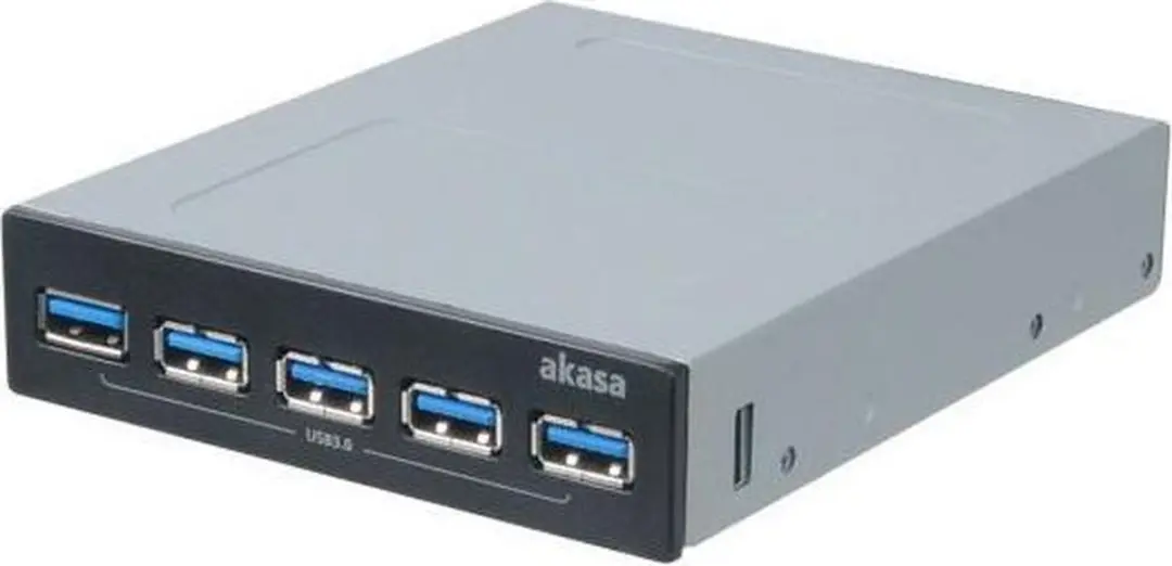 Akasa InterConnect Pro 5S AK-ICR-19 USB 3.0 Hub - Grijs