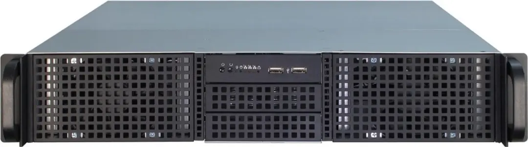 Inter-Tech IPC 2U-20248 Rack 3x2.5" 8x3.5" 4x5.25" - Zwart