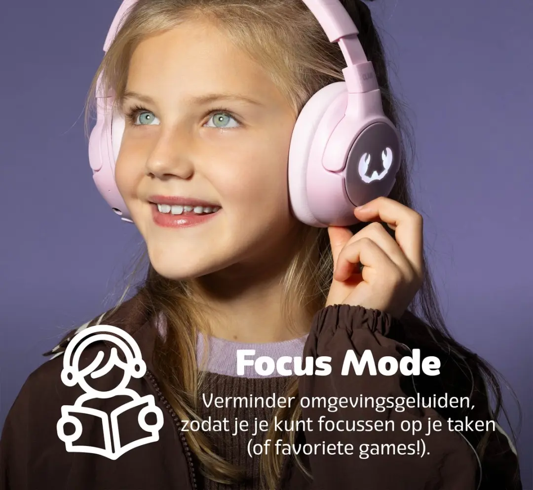 Fresh 'n Rebel Clam Junior Kinderkoptelefoon - Noise Cancelling - Dizzy Donut
