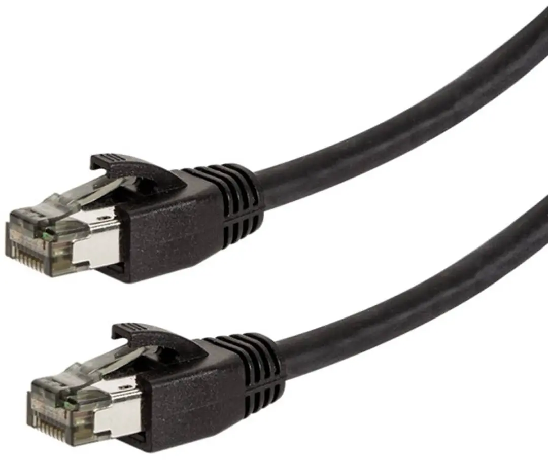 CAT8.1 S/FTP PIMF LSZH Netwerkkabel 10M - Zwart