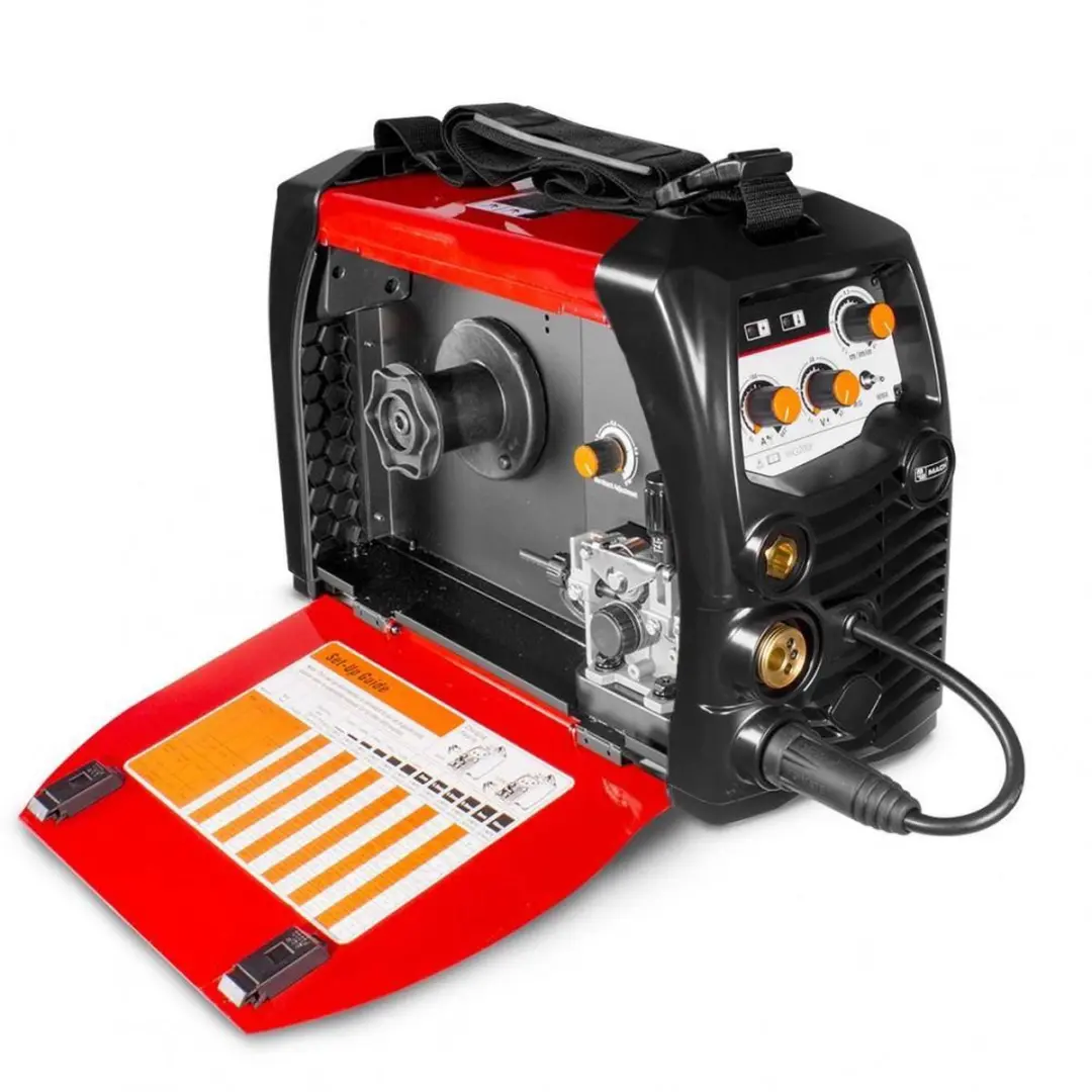 Brüder Mannesmann 4003315018063 Pneumatische Slagmoersleutel 1/2" - 180W - Rood/Zwart