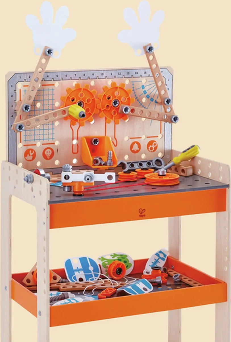 Hape Luxe Wetenschappelijke Werkbank E3027