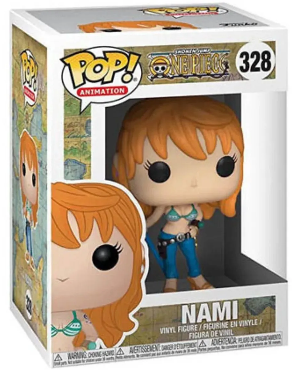 Funko Pop! One Piece Nami Verzamelfiguur 9cm #328 - Multicolor