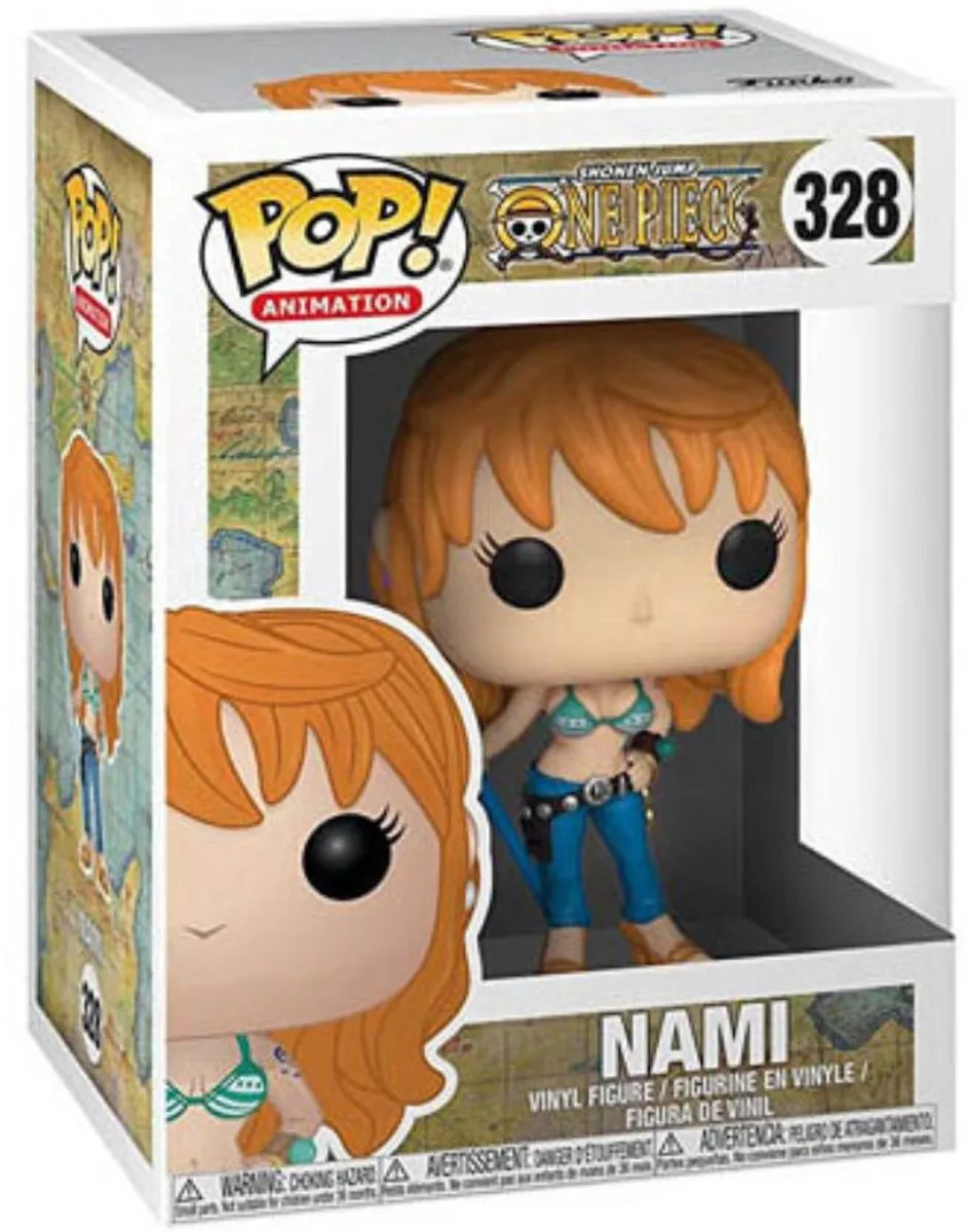 Funko Pop! One Piece Nami Verzamelfiguur 9cm #328 - Multicolor