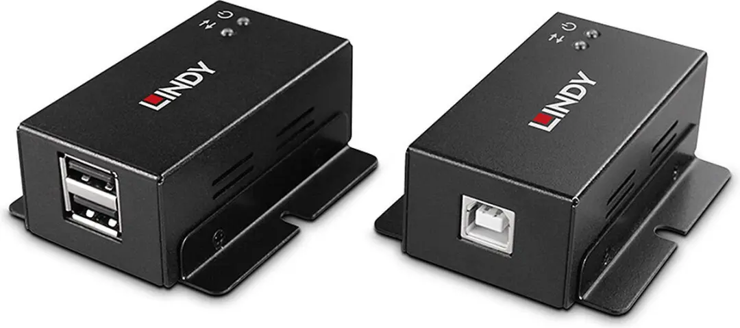 Lindy 2-Poorts USB 2.0 Extender 50m - Cat.6 RJ45 - Zwart - afbeelding 6 van 6