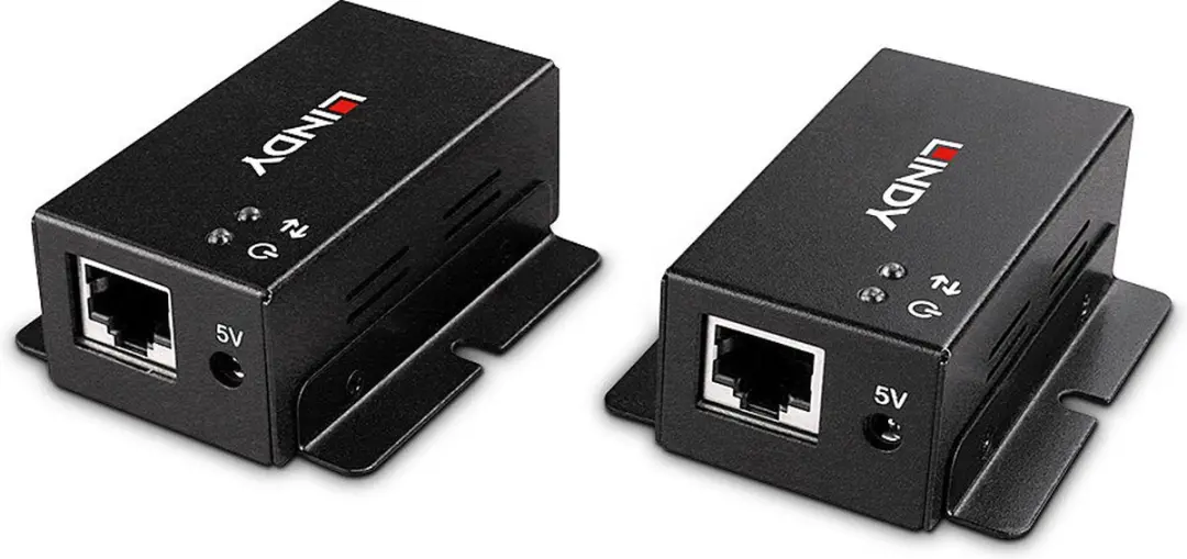 Lindy 2-Poorts USB 2.0 Extender 50m - Cat.6 RJ45 - Zwart