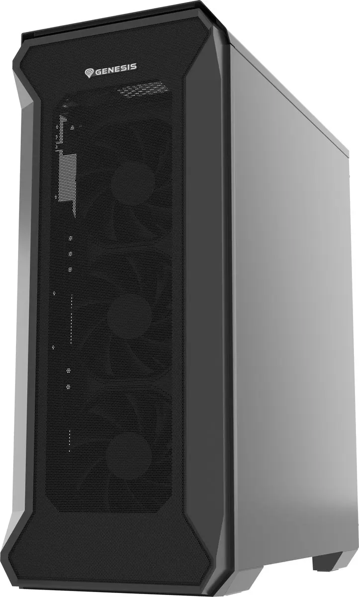 ATX Genesis Irid 505F Semi-tower Black - 7x 2.5" / 2x 3.5"