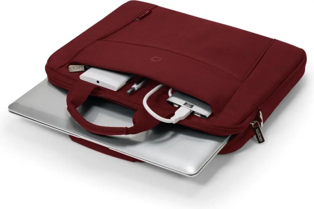 Dicota Slim Case BASE D31306 Laptophoes 14.1 inch - Rood