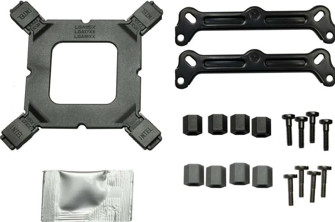 Intertech 4P90 PRO TDP 125 Koeler - 92mm - Zwart