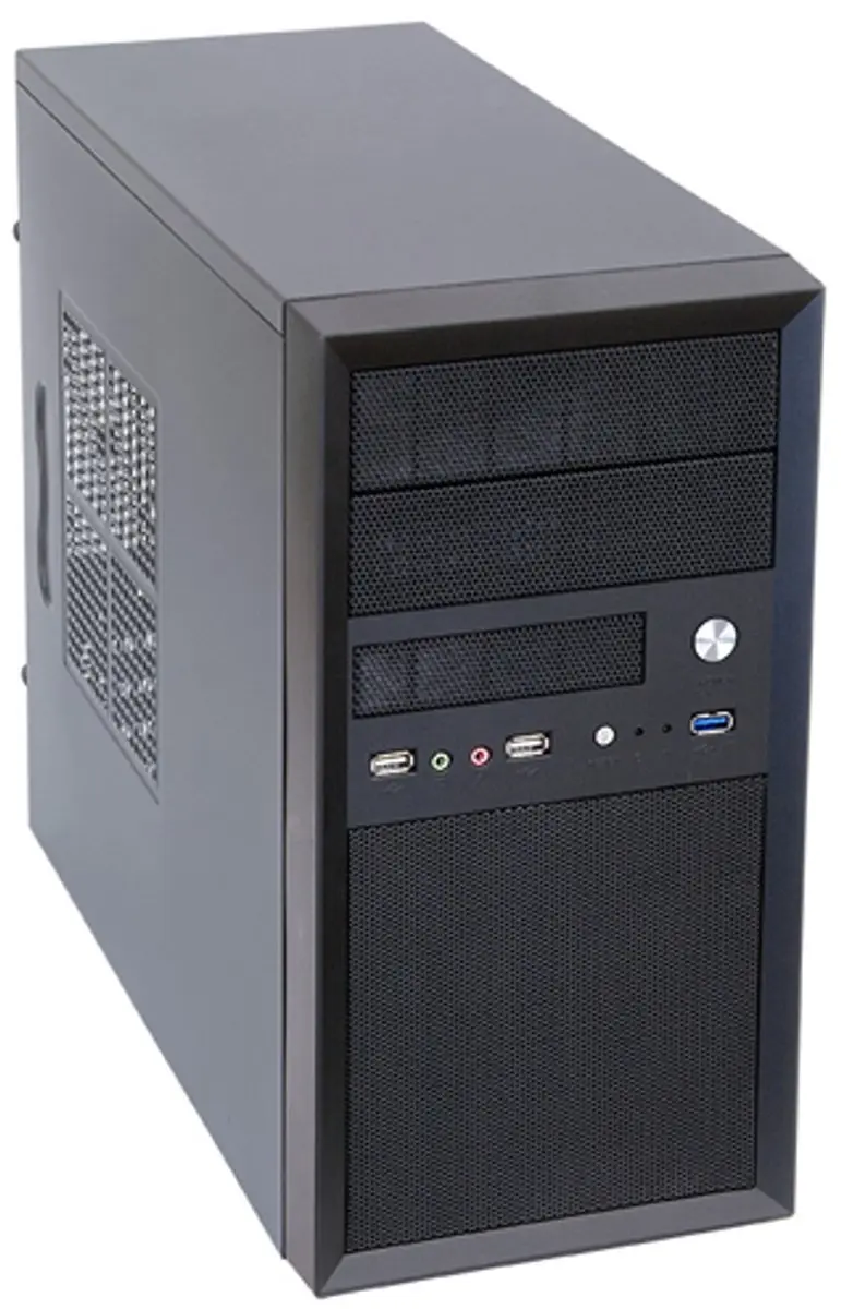 Chieftec LCX-01SLSLB Mesh MidiTower - 400W Zilver