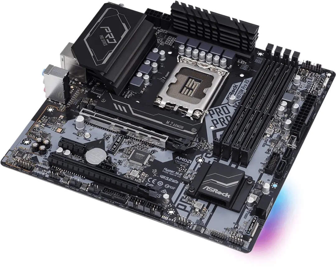ASRock H670M Pro RS - Micro ATX - LGA 1700 - H670