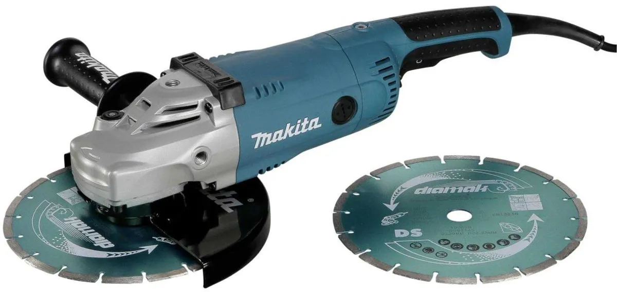 Makita GA9020RFK3 Haakse Slijper 2200W - 230mm - Softstart