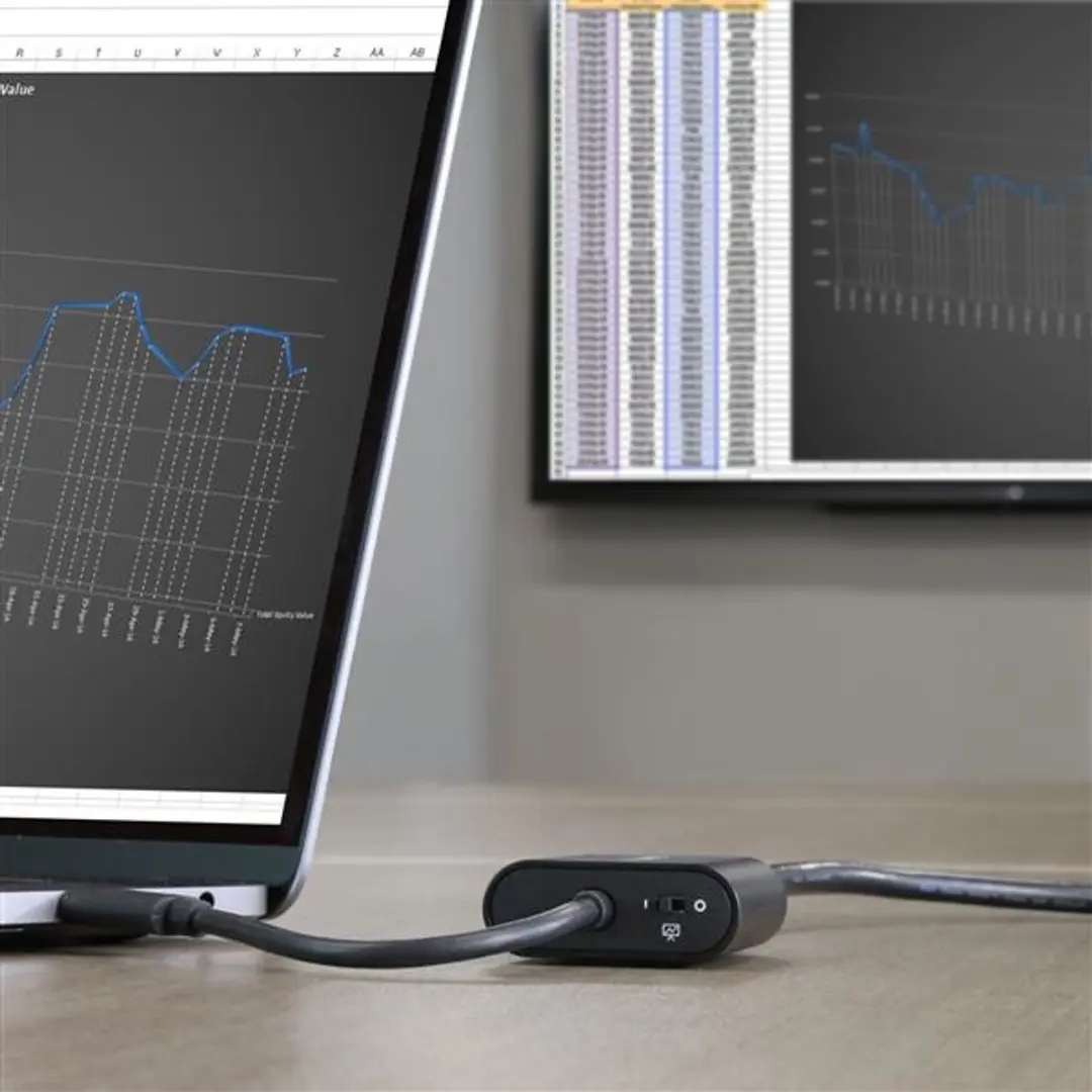Startech CDP2VGASA USB-C naar VGA-adapter - Zwart
