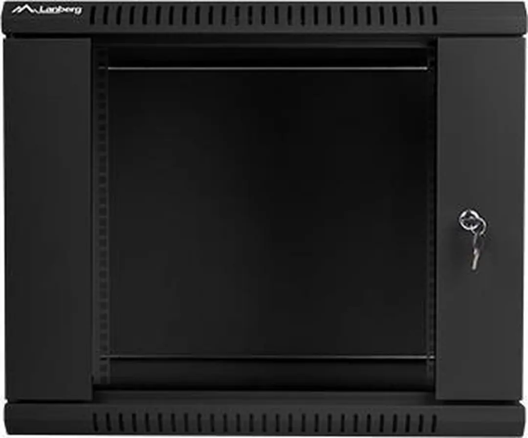 Lanberg WF01-6609-10B Wandkast 19" 9U - Zwart