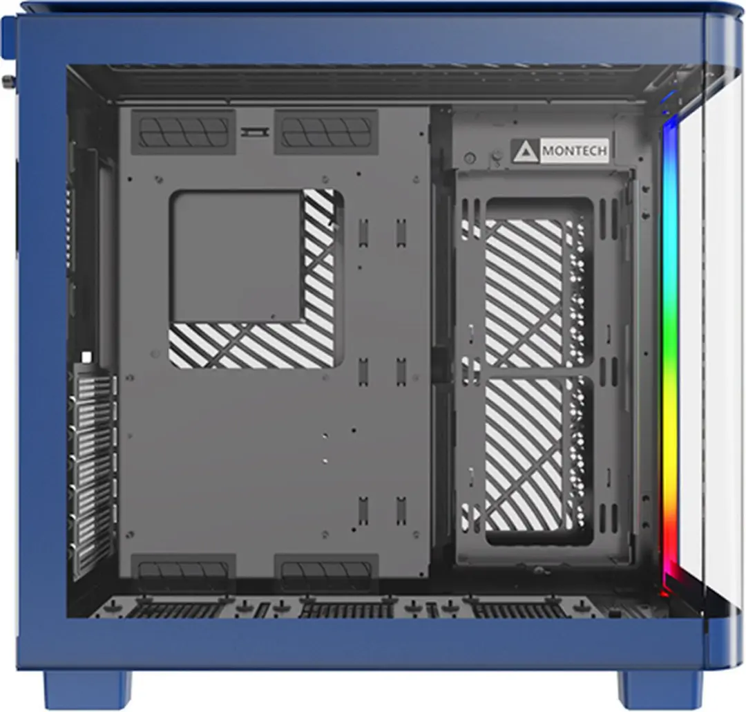 Montech King 95 Midtower ATX Behuizing - Blauw