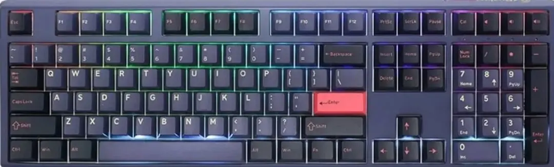 Ducky One 3 Cosmic HS MX Red Toetsenbord