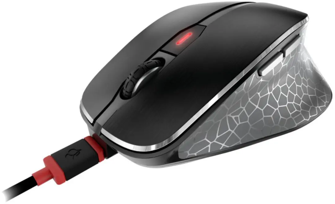 Cherry MW 8C ERGO RF Bluetooth Optische Muis JW-8600 - 3200 DPI - Zwart