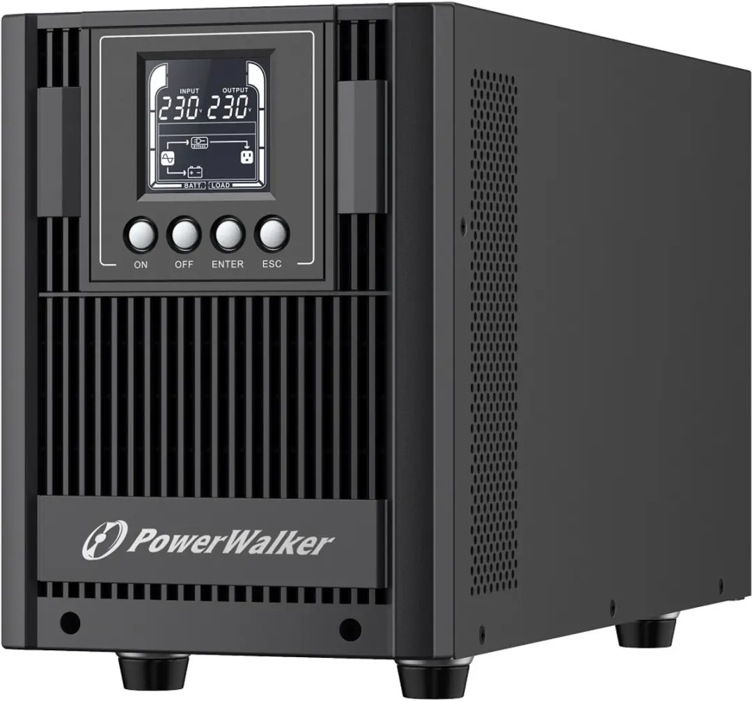 PowerWalker VFI 2000 AT FR UPS 1800W - 4 Stopcontacten - Zwart